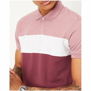 เสื้อโปโลผ้าฝ้ายของผู้ชายแบบระบายอากาศได้ใส่สบายและมีเทคนิคการเย็บปักโลโก้ตามสั่ง2025 - Product Image 5