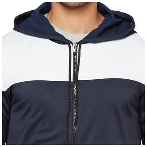 Nouveautés Vêtements de sport d'hiver pour hommes Logo personnalisé Vente en gros Survêtements Col à capuche Motif solide Meilleur prix Usine directe - Product Image 5