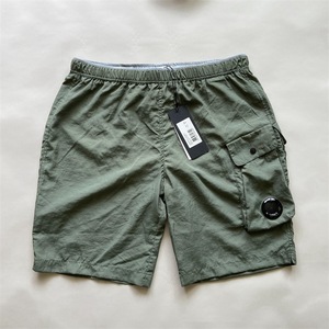 กางเกงกีฬาขาสั้นผ้าสแปนเด็กซ์/ โพลีเอสเตอร์แห้งเร็วสำหรับชายหาดวัยรุ่นฤดูร้อนพร้อมเชือกรูดปิด DP - Product Image 3