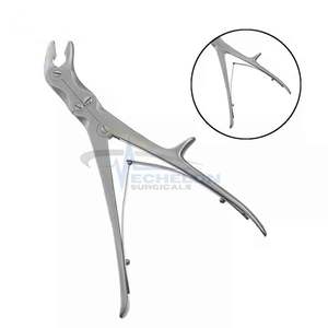 Echlin Lot d'instruments de chirurgie orthopédique 23cm Pinces Rongeur avec pince chirurgicale en os de bec de canard - Product Image 6