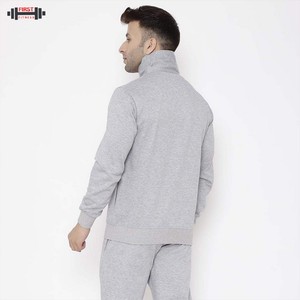 Chándal con capucha de color bloqueado cómodo y elegante para hombre, ropa atlética informal de invierno transpirable de lana de algodón 100% - Product Image 4
