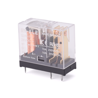 Relais électromagnétique miniature RY-ele personnalisable 10A 250VAC/30VDC G2R-1C/D24 scellé 5 broches en alliage d'argent à usage général