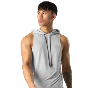86% Nylon 14% Spandex sport sans couture séchage rapide hommes Marathon impression personnalisée respirant Gym course Singlet course débardeur - Product Image 1
