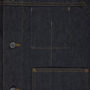 Venta al por mayor oversize Denim Jeans Factory Oem Jacket Mens Custom Fit Size Raw Denim Jacket Vintage Factory Denim Jacket Men - Product Image 3