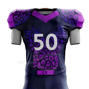 Best Selling Men's American <b>Football</b> Jersey Uniform Comfortable Breathable Plus Size Hand Printed in Pakistan Sets Style - Product Image 3