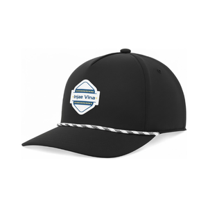 Gorra de Béisbol Estructurada Personalizada de 5 Paneles, Ligeramente Curvada, con Cierre a Presión, Parche con Logotipo Impreso, Gorra Deportiva con Cuerda para Hombres y Mujeres, para Viajar y Correr - Product Image 4