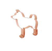 Mini emporte-pièces en cuivre en forme d'animal chien chat, moule à biscuits pour la pâtisserie, décoration de fête, 1 pièce