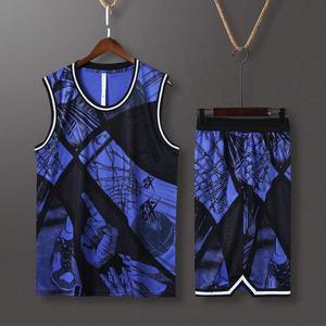 Meilleure qualité Trendy Custom Red and Black New Basketball Uniformes Kits Reversible Youth Basketball Uniformes - Product Image 4