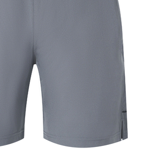 Bermuda à taille élastique personnalisable de haute qualité 100% polyester toile tricotée écologique motif solide décontracté avant bas - Product Image 3