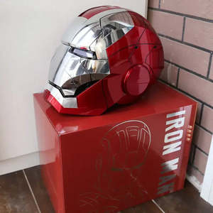 Casco Deportivo Protector Eléctrico Iron Man con Máscara - Product Image 6
