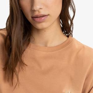 Camisetas de manga larga para mujer de diseño personalizado, camisetas cómodas ajustadas, informales, lisas, con cuello redondo, de Color sólido - Product Image 3