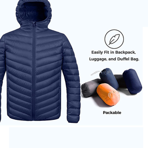 Chaqueta de Invierno Personalizada para Hombre con Capucha Ajustable con Cordón, Buen Diseño, Tela de Lona, Chaqueta Acolchada, Envío DDP - Product Image 4