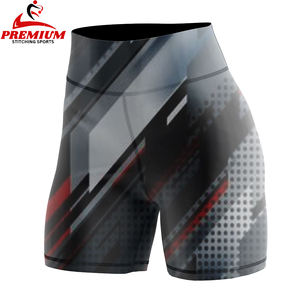 กางเกงขาสั้นทรงสครันช์บัตต์สำหรับผู้หญิง ออกกำลังกาย ฟิตเนส โยคะ เอวสูง - Product Image 1