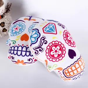 Longstar 2023 grosir bantal kerangka mainan Halloween gaya Meksiko dekorasi untuk Dia de Muertos