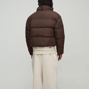 Veste à bulles pour homme de bonne qualité, nouvelle conception 2024, imprimée, en toile, imperméable, coupe-vent, services OEM, manches longues personnalisées - Product Image 2