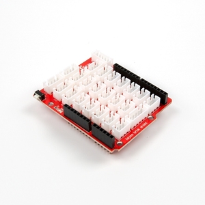 Cơ sở màu đỏ Cảm biến I/O lá chắn mở rộng ban mô-đun cho <span class=keywords><strong>Arduino</strong></span> tương thích với amts I/O cho robot Bộ dụng cụ - Product Image 5