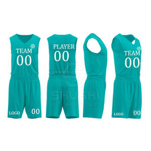Ensembles d'uniformes de basket-ball personnalisés de haute qualité grande taille nouveau Design sans manches 100% polyester en gros - Product Image 3