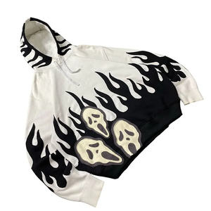 Sweat-shirt en coton 100% respirant, léger, écologique, de haute qualité, surdimensionné pour homme, prix bas, personnalisé, 350 grammes - Product Image 6