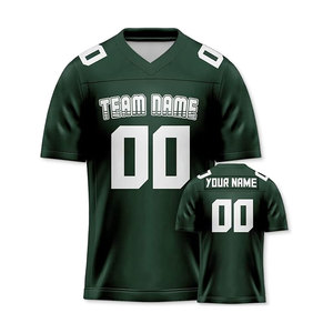 Camisetas de fútbol personalizadas cortas de verano 100% poliéster cosido/impreso Número de nombre personalizado para hombres adultos servicio OEM secado rápido - Product Image 6