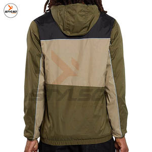 Vente en gros de survêtements pour hommes veste entièrement réfléchissante ensemble coupe-vent Hip Hop ensemble streetwear ensemble de survêtement design pour les Offre Spéciale américains - Product Image 3