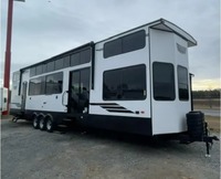Caravana Usada en Buen Estado, Modelo Rest River Wild Wood Grand Lodge 44VIEW Park, Ideal para Viajes