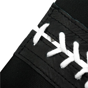 Guantes MMA profesionales personalizados de Libra X Libra, protector de ingle de mosca de cuero genuino, diseño de etiqueta personalizada, características de seguridad - Product Image 4