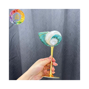 Coastal Bar Verre Seashell Cup pour Cocktails - Product Image 1