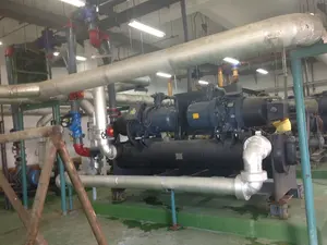 Industrial Water Cooled Chiller For Cooling 5c Cooled Water For Concrete Batching Plant