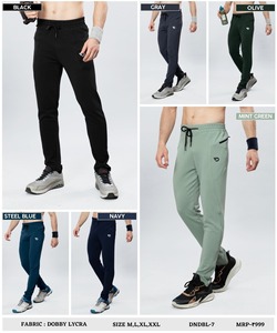 Mens Pants & Trousers Mix Fabric Sample <b>set</b> Lower Men Slim Fit Sports Running Track Pants Gym Sports Pants (GSM 280) - Product Image 6