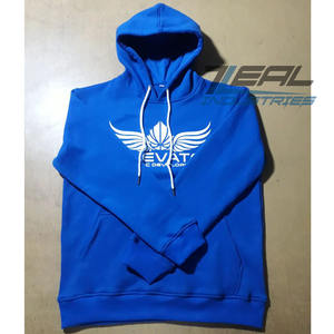 เสื้อสเวตเตอร์ผ้าฝ้ายมีฮู้ดเสื้อสเวตเตอร์มีซิปเสื้อสวมหัวมีฮู้ดเสื้อสเวตเตอร์โพลีเอสเตอร์ออกแบบโลโก้ได้ตามต้องการปักผลิตในปากีสถาน - Product Image 1