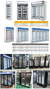 Compre un Refrigerador Comercial para Exhibición de Frutas, Verduras y Carnes, Congelador, Precio de Refrigerador para Supermercado y Enfriador - Product Image 2