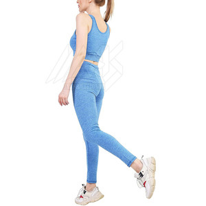 Conjunto de yoga sin costuras de alta calidad para gimnasio, ropa deportiva de diseño único, mejor material, conjunto de yoga para mujer - Product Image 5