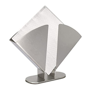 Porte-serviettes en métal poli miroir fait main Boîte à mouchoirs élégante pour la maison et les ustensiles de cuisine Parfait pour les mariages et les événements Décor élégant - Product Image 1