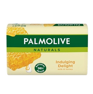 สบู่นมและน้ำผึ้งจาก palmolive 90กรัม