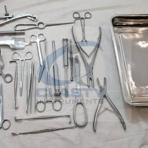 SET SURGICAL INSTRUMENTS SHEEHAN OSTEOTOME 16CM ARGENT RHINOPLASTIQUE CHISEL 18CM 7 ''DROITE GAUCHE NEIVERT-ANDERSON OSTEOTOME - Product Image 2