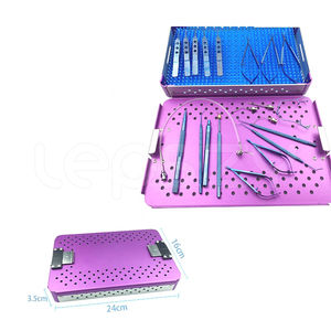 Instrumental Quirúrgico Oftálmico Castroviejo, Microcirugía, Acero Inoxidable, Manual, Cumple con MOL, Certificado CE, Kit Quirúrgico Clase II - Product Image 2