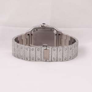 Nuevo Reloj de Lujo con Diamantes VVS Moissanite, Reloj Solar Mecánico Automático de Oro para Hombre, Elegante y con Estilo - Product Image 2