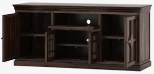 Versatile Solid Wood TV Stand <b>for</b> <b>Home</b> Farmhouse Hospital School or Apartment Use - Product Image 2