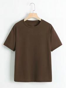 Camiseta extragrande personalizada de peso pesado de alta calidad para hombres Ropa de hombre de algodón de alta calidad en blanco - Product Image 3