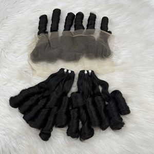 วิกผมสำหรับต่อผมมนุษย์ผมหยิกแบบผสมสีดำธรรมชาติ - Product Image 2