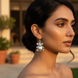 Dije de Plata con Diseño de Osito de Peluche para Fabricantes de Joyería - Product Image 3