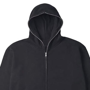 Custom Logo Design Street Wear Full Zip <b>up</b> Hoodie Cotton Fleece Factory Made Full Zip <b>up</b> Hoodies for <b>Boys</b> - Product Image 3