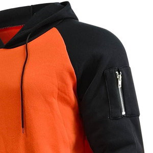 Vente en Gros de Survêtements pour Hommes avec Logo Personnalisé Coupe-Vent Polaire de Coton Uni avec Rayures Blanches Imprimées Vêtements de Sport - Product Image 5