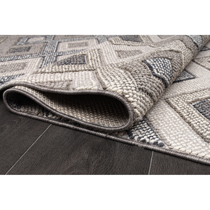 Netline Home Washable Flatweave Polypropylene <b>Rug</b> Scandinavian Style Indoor & Outdoor Use - Product Image 6