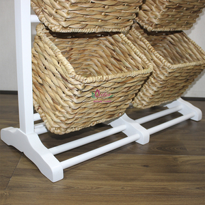 Artex Dong Thap Factory Handicraft Seagrass <b>Magazine</b> Rack Natural <b>Storage</b> for Office and Hotel Spaces - Product Image 2