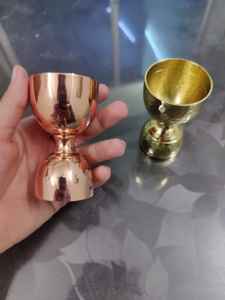 Venta caliente Jigger doble taza medidora de cóctel de acero inoxidable para tragos bebidas espirituosas Bar ACCESORIOS Herramienta de medida de Metal - Product Image 5