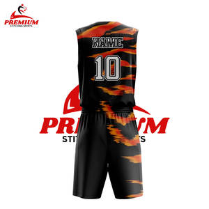 Uniformes de Baloncesto con Logotipo Personalizado, Jersey de Poliéster Transpirable para Hombres y Estudiantes, Impresión por Transferencia de Calor, Antibacteriano, Secado Rápido - Product Image 4