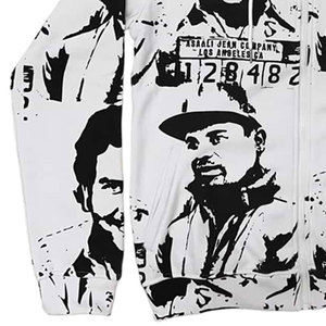 Sudadera con Capucha Informal para Hombre, Antiarrugas, Ecológica, de Forro Polar Estampado, Sudadera Asali-Hoodie Transpirable de Algodón y Poliéster para Hombre - Product Image 3