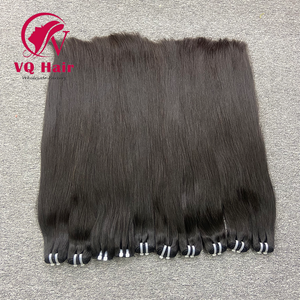 Extensiones de cabello humano sin procesar vietnamita virgen Real de alta calidad Paquetes de alto grado Máquina recta Trama doble 100g - Product Image 4