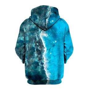 Sudaderas con capucha de estilo callejero de algodón liso de gran tamaño para hombre, jersey de hombro caído personalizado para invierno, sudaderas con capucha bordadas en blanco - Product Image 2